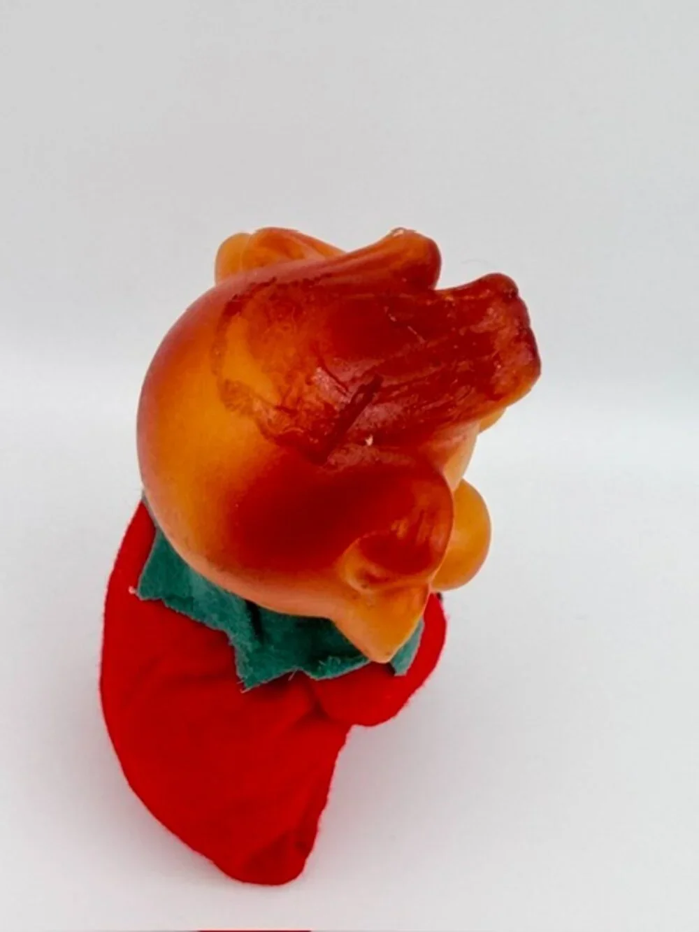 Vintage Pixie Elf Knee Hugger Shelf Sitter Christmas Figure Ornament 4.75